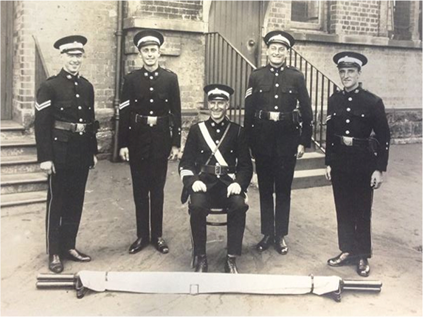 Members of the Glebe Division of the St John Ambulance Brigade (1925)