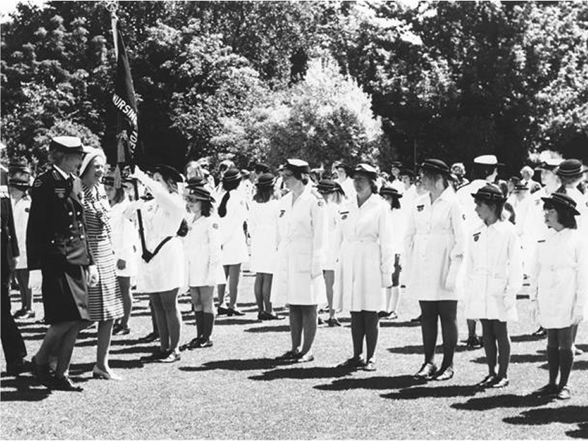 St John Ambulance Minabel Reid Inspection